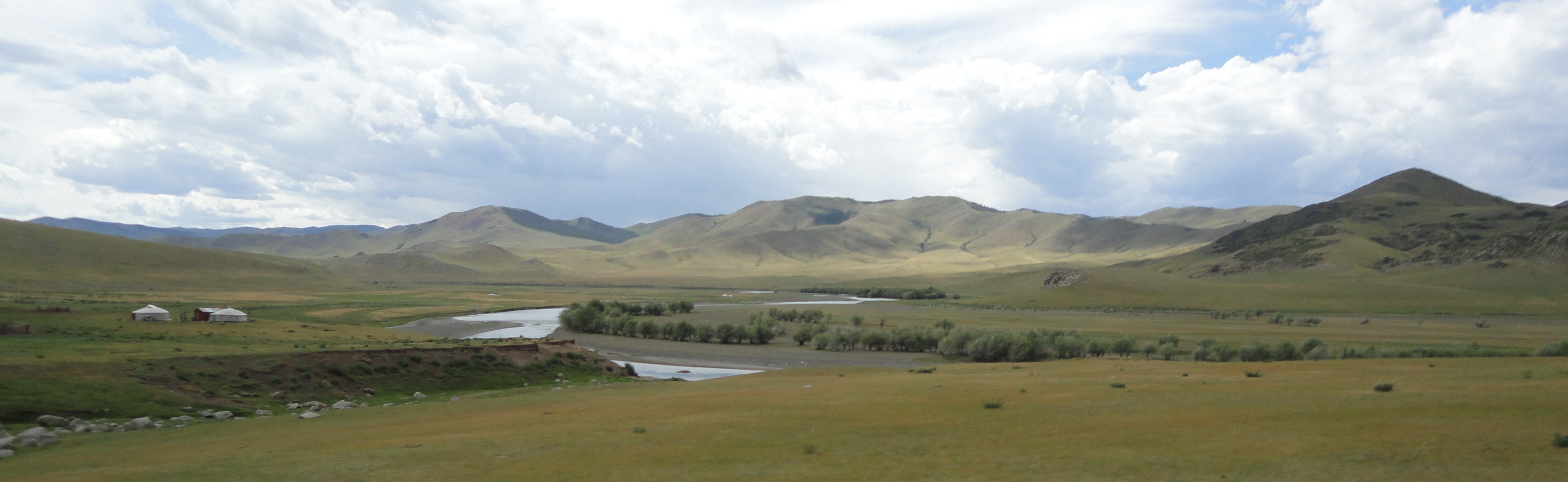 steppes Mongolie centrale