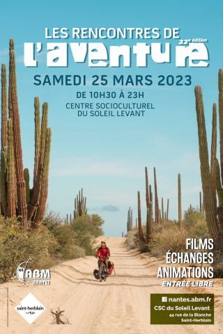 44 aff FESTIVAL ABM NANTES Les Rencontres de laventure 2023