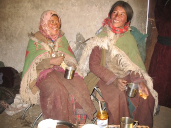 Dans le village du Tso Kar - Roland