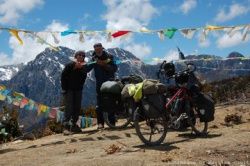 Périple à vélo à travers l'Asie