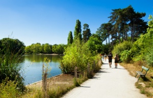 Randonnée dans le bois de Vincennes